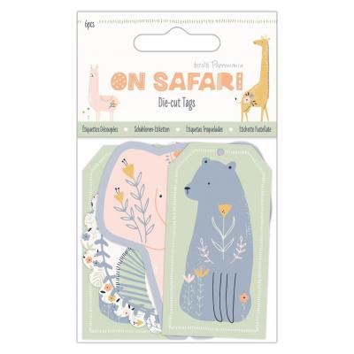 Papermania On Safari Die Cuts - Tags